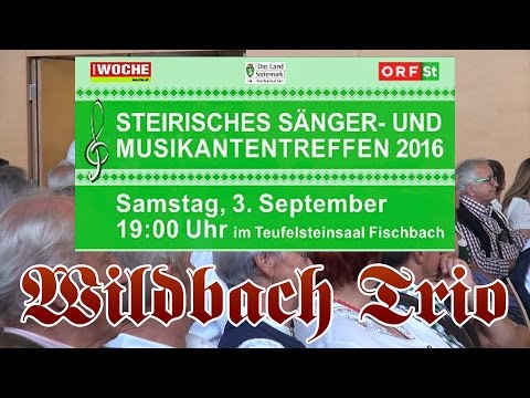 Wildbach Trio im Teufelsteinsaal in Fischbach