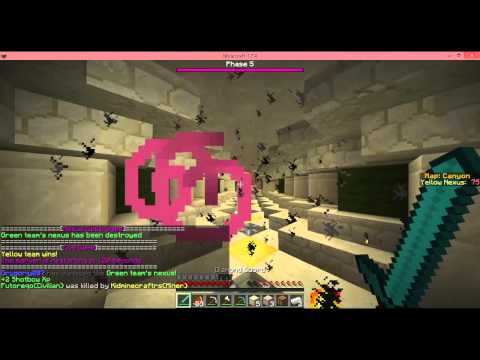 Minecraft Shotbow Anni--canyon. Lag rush