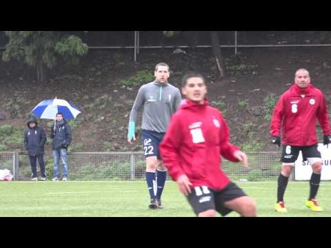 Seguimiento a Luciano Aued en su primer entrenamiento con sus compañeros