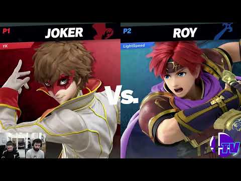 Shark Tank #87   Winners Round 1 - Lightspeed (Roy) Vs. KSWZ (Joker) - SSBU Tournament