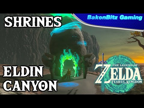 [Walkthru] The Legend of Zelda: Tears of the Kingdom - Shrines (Eldin Canyon)
