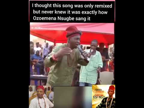 Kenee Eze na Ukpo real version by Ozoemena Nsugbe Ayaka Igbo