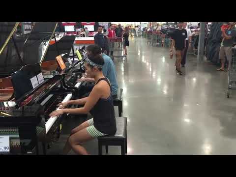Costco Piano player dual #adele #piano Now it's on YouTube forever for everyone to enjoy. 