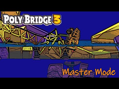 Poly Bridge 3 - MM - 153 - Tiefer Checkpoint