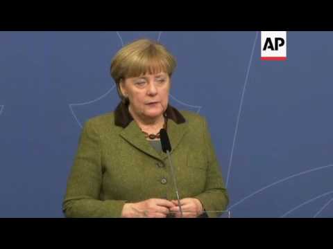 Lofven, Merkel decry Trump immigration ban