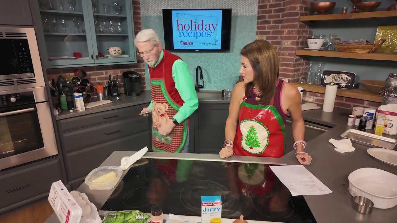 HOLIDAY RECIPES MARK ADCOX BROCCOLI CHEDDAR CORNBREAD