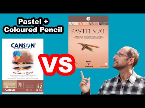 Canson VELVET Pastel Paper VS Pastelmat - Watch updated video 6th Sept 2025. CANSON has problems too