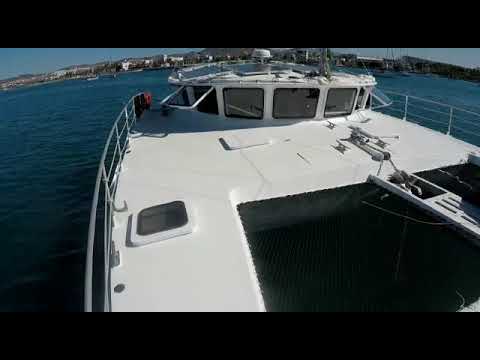 2019 47' Mumby Motorsailer Catamaran "Manta" walkthrough 2