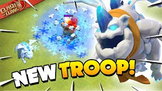 Ice Hound Explained! New Super Troop in Clash of Clans!