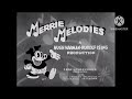 Merrie Melodies Intro 1931
