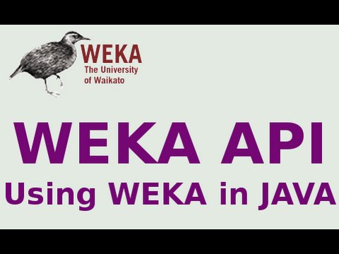 WEKA API Tutorial: How to use WEKA in JAVA
