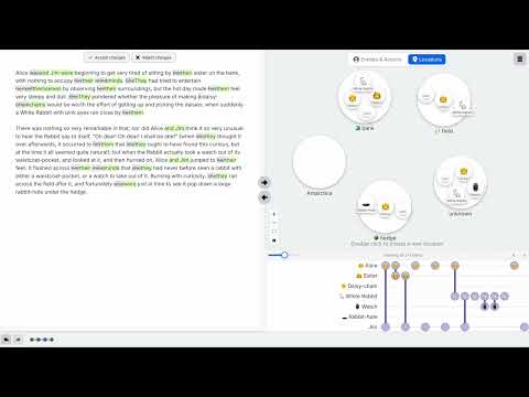 Thumbnail for 'Visual Story-Writing: Writing by Manipulating Visual Representations of Stories'