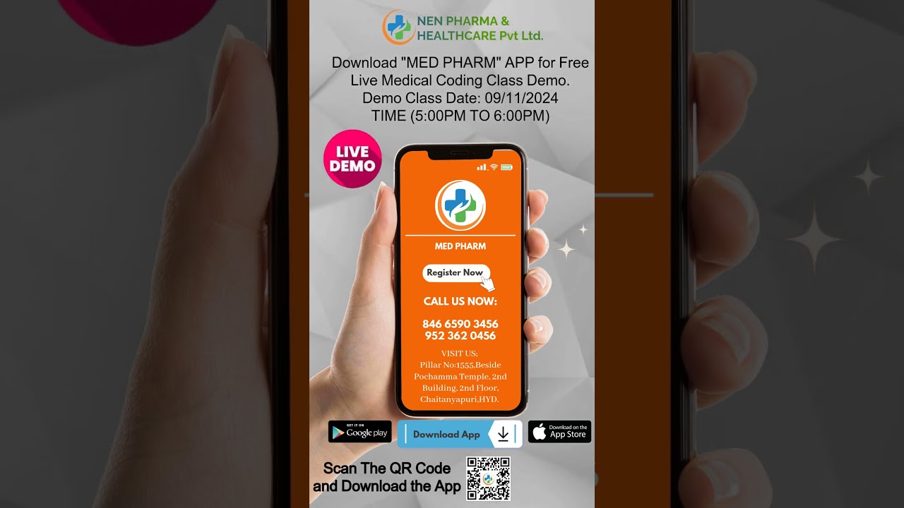For Free Live Medical Coding Demo Class Download the App 