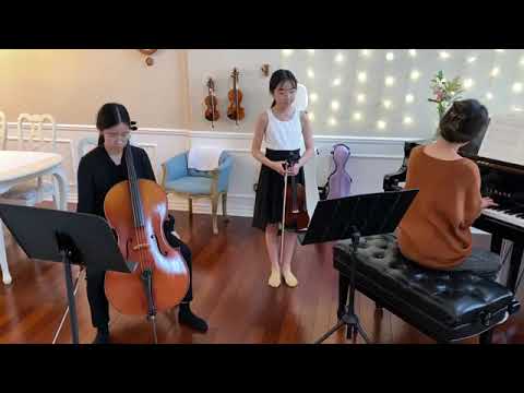 Hino 421 - Recorda, por fé, minha alma - Violoncelo, Violino e Piano