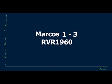 La Biblia hablada / Marcos 1 - 3
