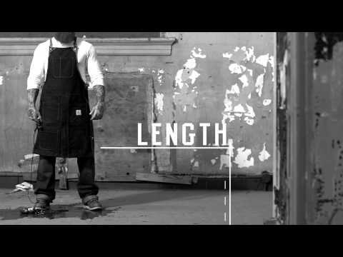 Knife & Flag Tattoo Apron for Tattoo Artists - Found at PainfulPleasures.com