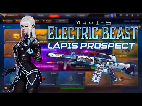 Crossfire West :  WINNING M4A1-S-Electric Beast spending 100K ZP - Lapis Prospect #crossfire