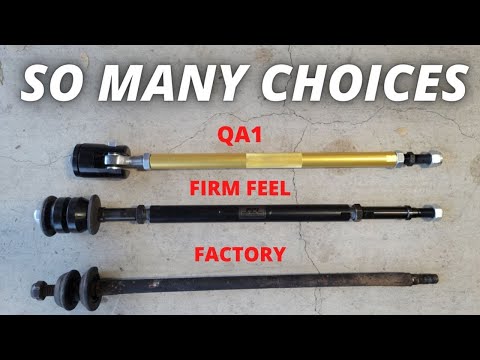 Comparing the Classic Mopar Strut Rod Options; Stock, QA1 and Firm Feel