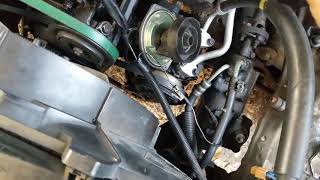 86 Nissan d21. install distributor/cap/rotor. plus, distributor timing advance w/Weber carb 38/38