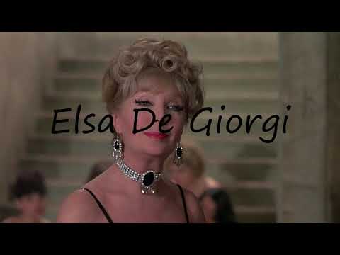 How to Pronounce Elsa De Giorgi?