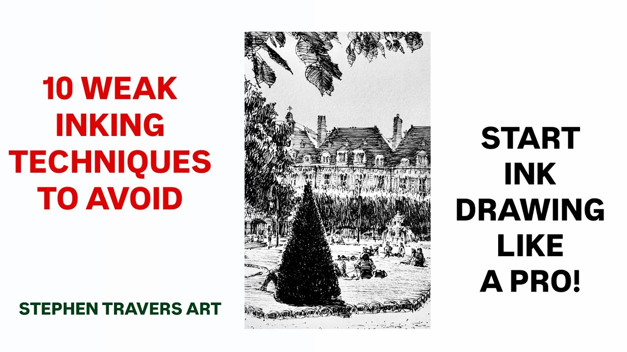 10 Ink Techniques to Avoid for Pro Drawings!