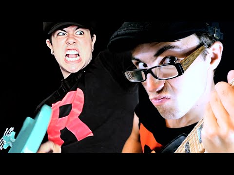 "Team Rocket Hideout Theme" Pokémon Red/Blue Metal Cover - NateWantsToBattle and Steve Terreberry