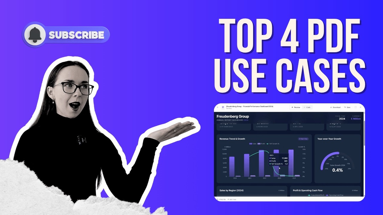 Stop Manually Copying PDF Data: 4 Ways AI Agents Extract & Transform PDF Data
