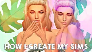 HOW I CREATE SIMS (&amp; CAS MUST HAVES) | Sims 4 Create A Sim Tutorial