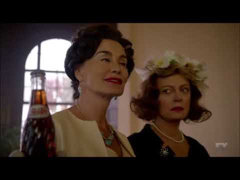 Joan and Bette sign their contracts - "Feud: Bette and Joan"