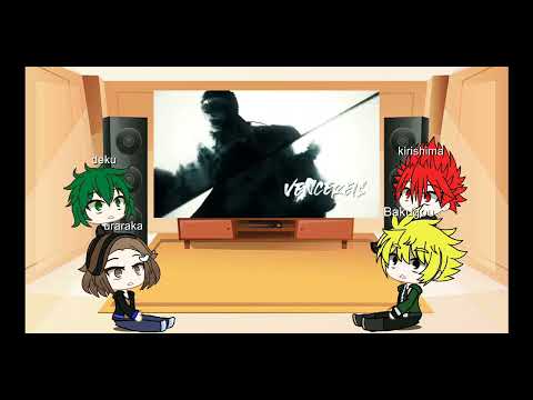 BNHA reacciona a yonkou rap(lean la descripción)