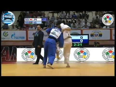 Judo Grand Prix Baku 2012 Final -63kg YASUMATSU Haruka (JPN)-YUSUBOVA (AZE)