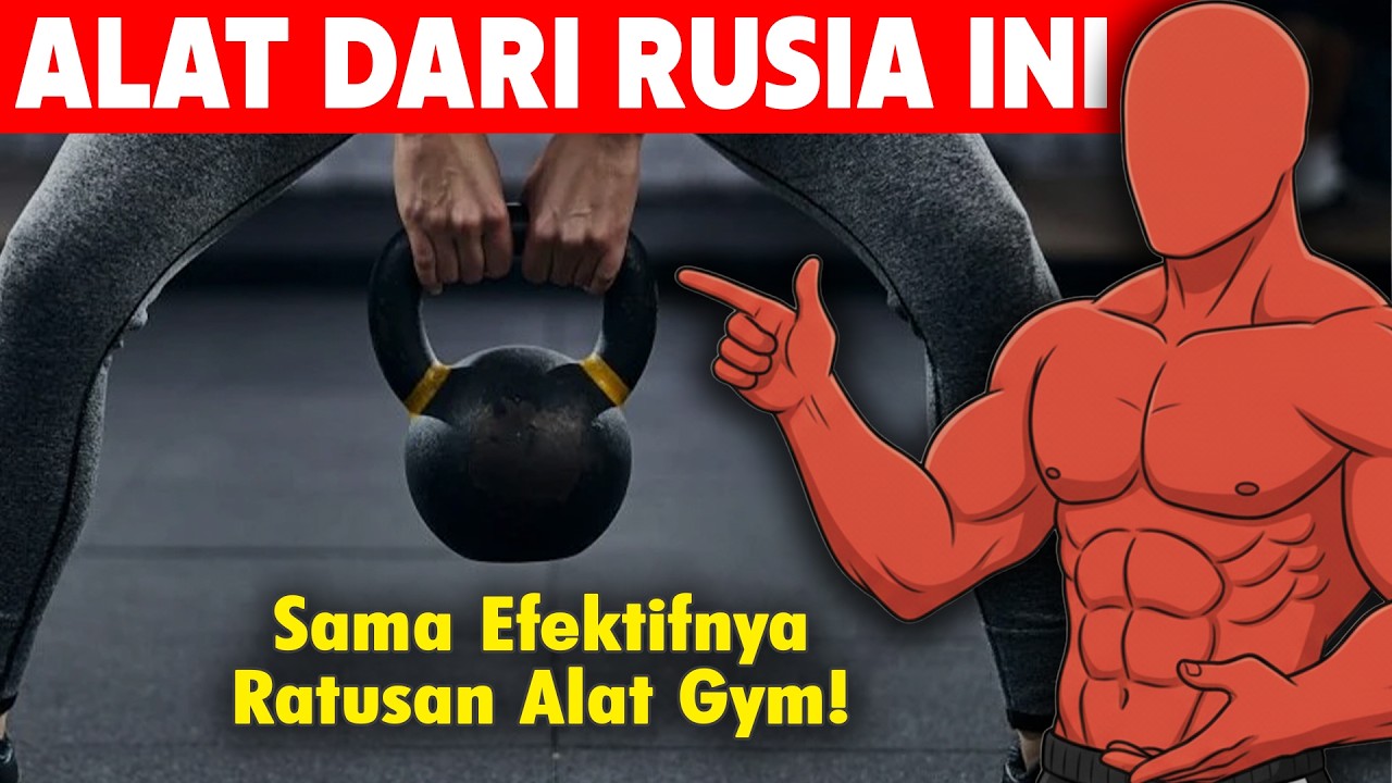 Lupakan Mesin Gym! 1 Alat Rusia Ini Melatih 80% Otot Tubuh Anda Cuma 20 Menit (Otot Kaki, Dada,dll)