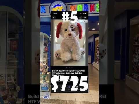 Top 10 Build-A-Bear Plush Sold on eBay (Last 90 Days)