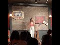 Standup Performance At The Comic Strip