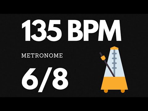 135 BPM Metronome 6/8