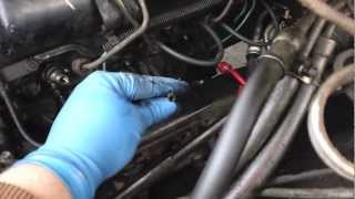1986 chevrolet 6.2 diesel c30 truck oil injector and line change