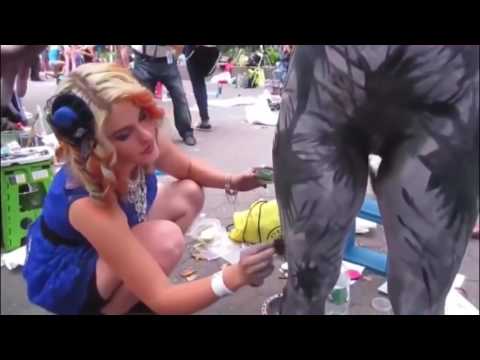 World Bodypainting Festival Annual Body Painting a Day 2017 Body Painting on Beautiful Girls 15