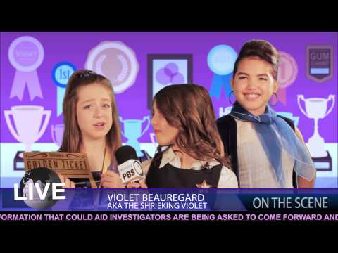 Violet Beauregard Interview Scene from Project Limelight's 'The Chocolate Factory'