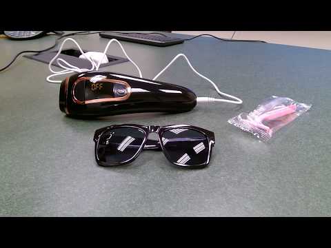 How to use IPL Hair Remover at Home! Device: Beamia Intense Pulsed Light 999,999 Flashes