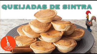 QUEIJADAS DE SINTRA (Portuguese fresh cheese cinnamon tarts)