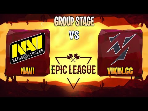 NAVI vs VIKIN.GG EPIC LEAGUE DIVISION 1 Game 1 V-Tune -Anti Mage- Perspective