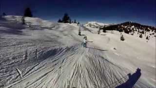 preview picture of video 'Les Houches Skiing Feb 2015 with GoPro Hero'