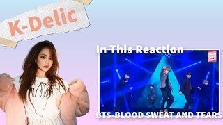 BTS - Blood Sweat And Tears Asia Artist Awards Reaction