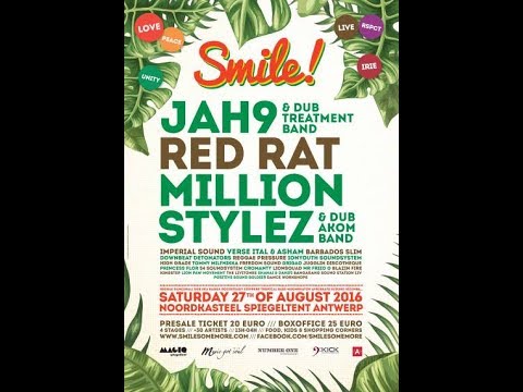 Red Rat - I Love Weed @ Smile Festival Antwerpen 2016