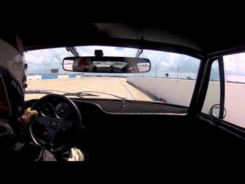 Sebring Raceway tutorial onboard Jim Pace Porsche 911 RSR 3.0L