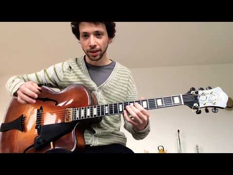 Jazz Guitar Chord Soloing Explained #14- Pete Swinging on Airegin
