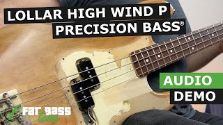 Video thumbnail for Lollar High Wind P Precision Bass® Pickup Demo by Fat Bass Tone