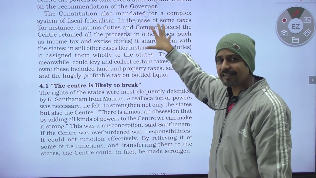 Class 12 history | Framing the constitution (The Power of the state)