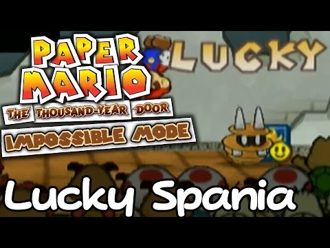 Lucky Spania - Paper Mario TTYD: Impossible Mode Outtake