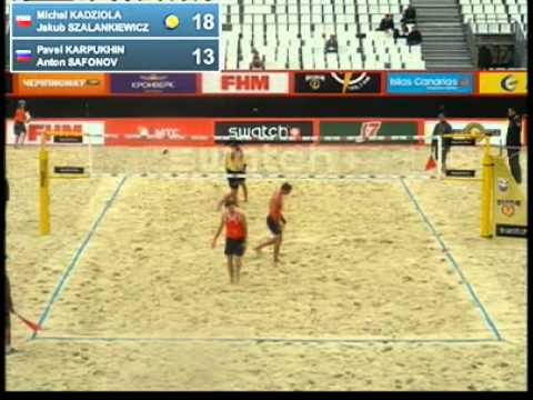 Kadziola-Szalankiewicz POL Karpukhin-Safonov RUS Qualification Round 1 Moscow Grand Slam 2012 Men